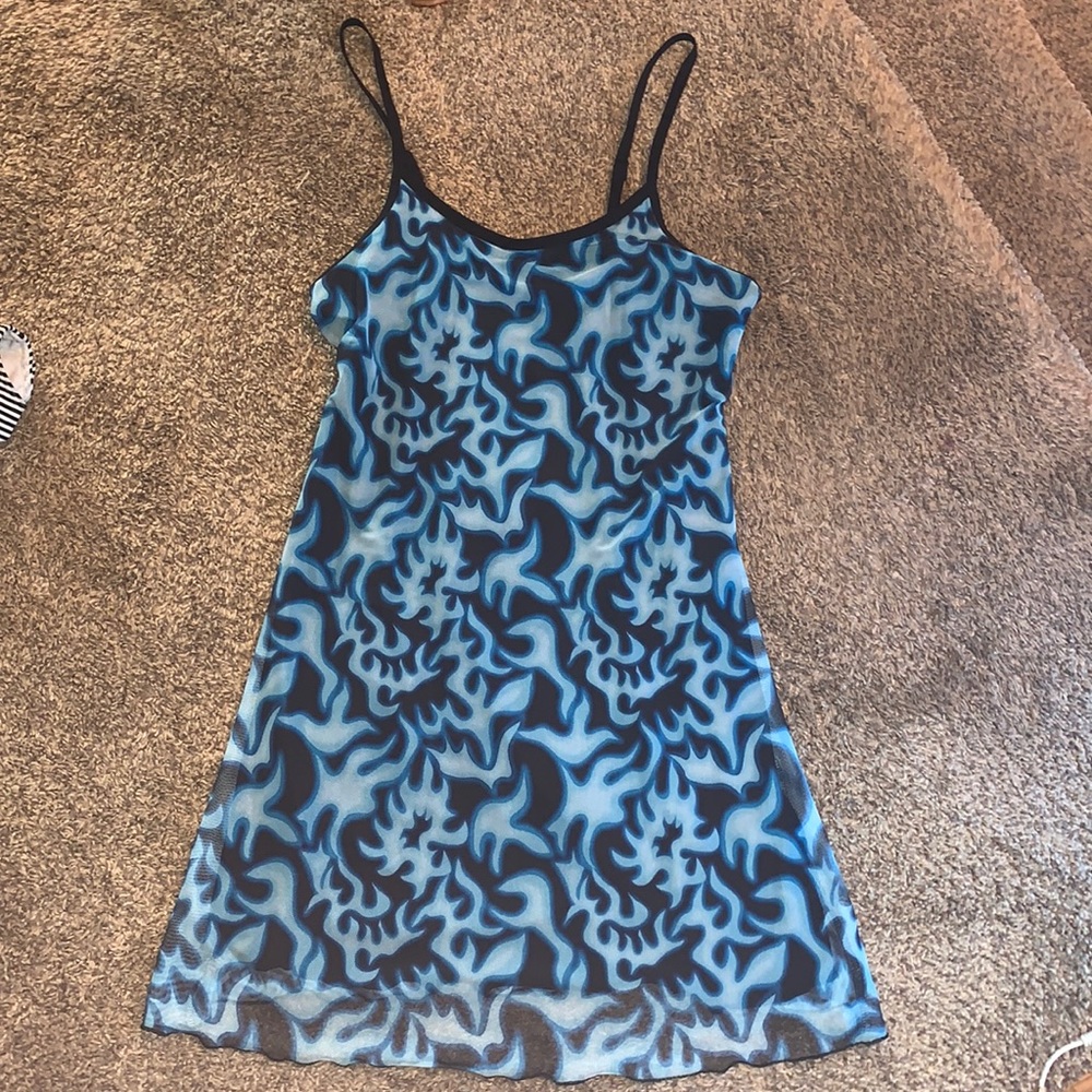Zumiez flames mini dress